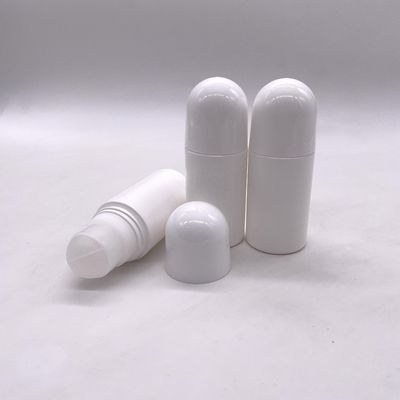 Material base de PE Botella de rodamiento de bolas líquida de 50 ml HDPE para envases médicos