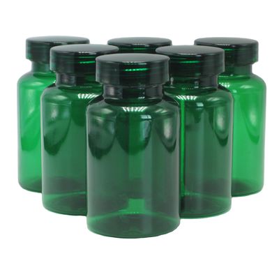 Botella de enjuague bucal de plástico PET de 250 ml con cuello largo y logotipo del cliente