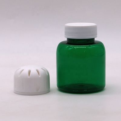 3OZ/90ml Botellas de perfume de plástico blanco PET con tapa de tornillo y sello térmico Botella de fragancia sólida