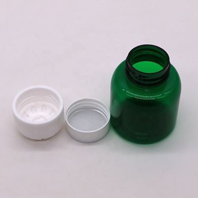 3OZ/90ml Botellas de perfume de plástico blanco PET con tapa de tornillo y sello térmico Botella de fragancia sólida