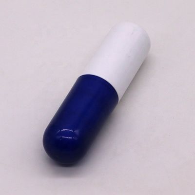 Color personalizable Botella de plástico de forma mini cápsula PET de 50 ml para necesidades de cuidado personal