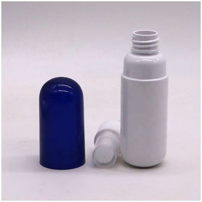 Color personalizable Botella de plástico de forma mini cápsula PET de 50 ml para necesidades de cuidado personal