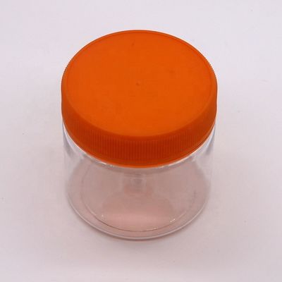 Contenedores de plástico PET de boca ancha para almacenar productos de limón y belleza