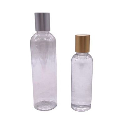 Impresión en pantalla Botella de PET de 120 ml Botellas de plástico de pulverización Contenedor de alcohol Color personalizado