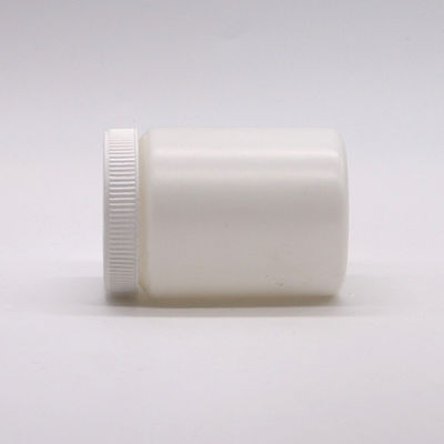 Capilla de tornillo 120ml HDPE botella de boca ancha para píldora cápsula tableta Medicina 130CC