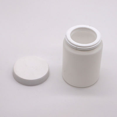Capilla de tornillo 120ml HDPE botella de boca ancha para píldora cápsula tableta Medicina 130CC