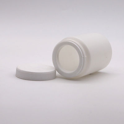 Capilla de tornillo 120ml HDPE botella de boca ancha para píldora cápsula tableta Medicina 130CC