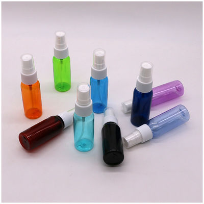 Botella de plástico vacía con aerosol líquido PET de 30 ml Botella de aerosol de perfume vacía para envases cosméticos