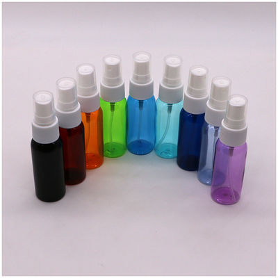 Botella de plástico vacía con aerosol líquido PET de 30 ml Botella de aerosol de perfume vacía para envases cosméticos