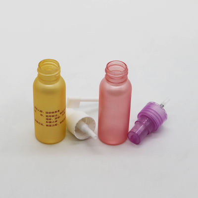 Botella de plástico vacía con aerosol líquido PET de 30 ml Botella de aerosol de perfume vacía para envases cosméticos