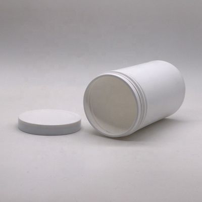 600 ml 20 oz de PET vacío HDPE recto redondo plástico en polvo envases de medicamentos con tapa de tornillo