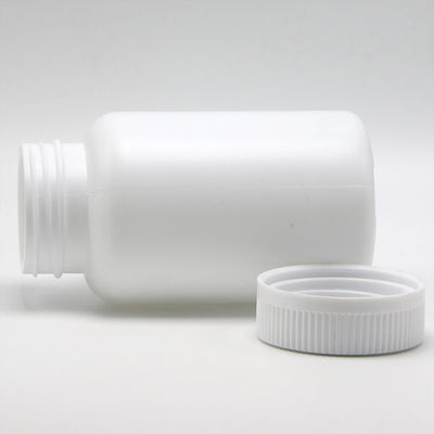 Logotipo personalizado Aceptable 225ml HDPE Botella de plástico blanco de recarga segura para medicamentos con tapa CRC