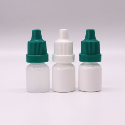 Botellas de gotero de plástico vacío comprimible de 10 ml LDPE con colores y tapas personalizados