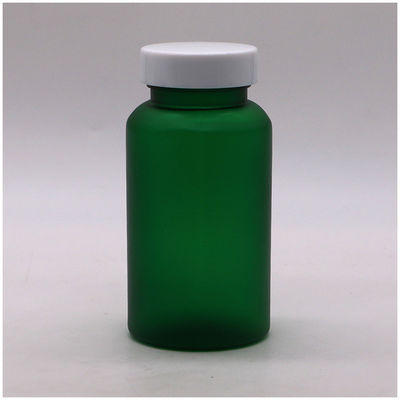 Capa de aluminio 100/120/150ML PET Jar de plástico de boca ancha para la medicina de las píldoras cápsulas