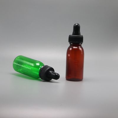 Reactivo Médico Botella de aceite esencial de plástico PET de 60 ml con diseño estéril y logotipo personalizado