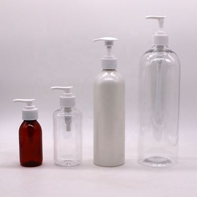 Botellas de loción de plástico HDPE de 500 ml/600 ml de color personalizado para loción limpia