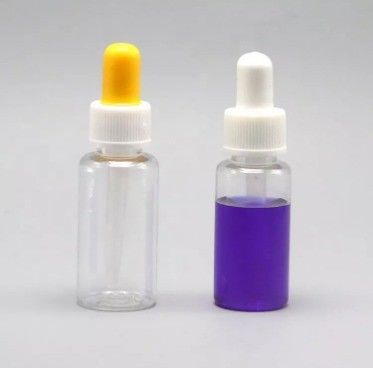 Botella de goteo de plástico PET de grado medicinal con capacidad de tubo de 10 ml/15 ml/20 ml/25 ml/30 ml
