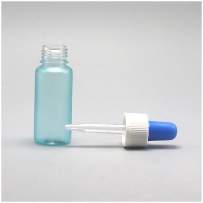 Botella de goteo de plástico PET de grado medicinal con capacidad de tubo de 10 ml/15 ml/20 ml/25 ml/30 ml