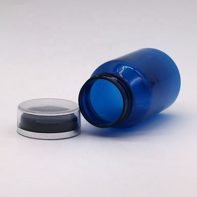 4OZ 120ML Botellas de medicamento PET para la salud dietética Suplemento nutricional cápsula píldora