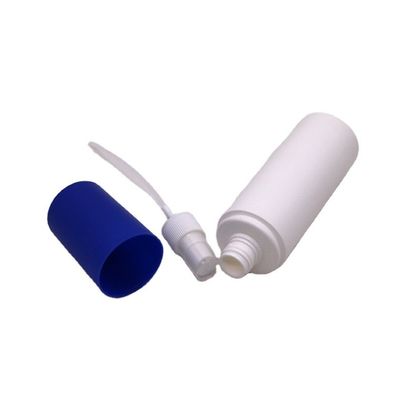 Material del cuello PET Botellas de plástico de 150 ml con spray de bomba y materiales biodegradables