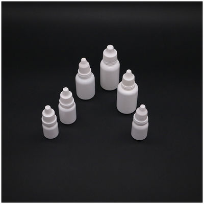 Botella de goteo de líquido para ojos de plástico LDPE de 10 ml con colores personalizados y tapa a prueba de alteraciones