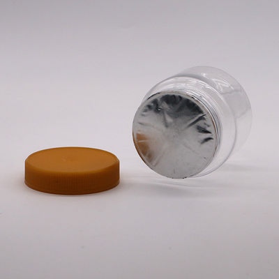 Almacenamiento de alimentos 5oz 150cc PET Jar de plástico Mason con PP tipo de sellado de tapa de tornillo