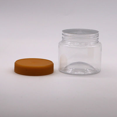 Almacenamiento de alimentos 5oz 150cc PET Jar de plástico Mason con PP tipo de sellado de tapa de tornillo