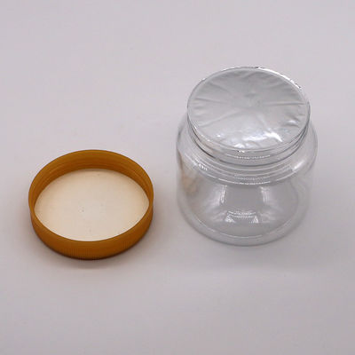 Almacenamiento de alimentos 5oz 150cc PET Jar de plástico Mason con PP tipo de sellado de tapa de tornillo