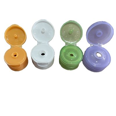 Cierre de tapa de plástico de 24 mm 28 mm 32 mm para botellas de loción de plástico de color personalizado