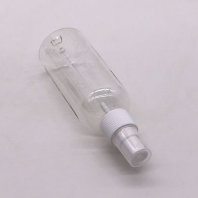 Botellas de bomba de PET de 100 ml Botellas de pulverización de plástico para el manejo de la superficie del recipiente de alcohol