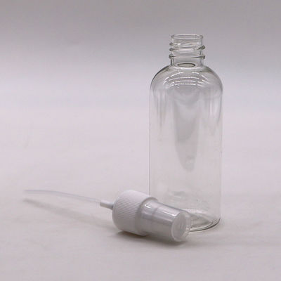 Botellas de bomba de PET de 100 ml Botellas de pulverización de plástico para el manejo de la superficie del recipiente de alcohol