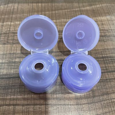 Cierre de tapa de plástico de 24 mm 28 mm 32 mm para botellas de loción de plástico de color personalizado