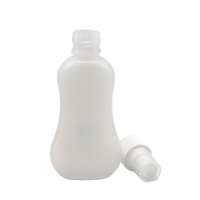 Botella de rociador de plástico con logotipo personalizado y caparazón