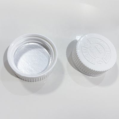 Capa de plástico resistente a los niños de 38 mm con tapa de tornillo para botellas de plástico asequible