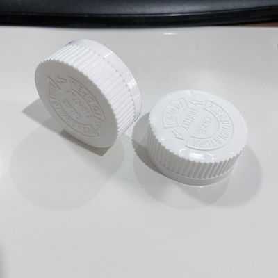Capa de plástico resistente a los niños de 38 mm con tapa de tornillo para botellas de plástico asequible