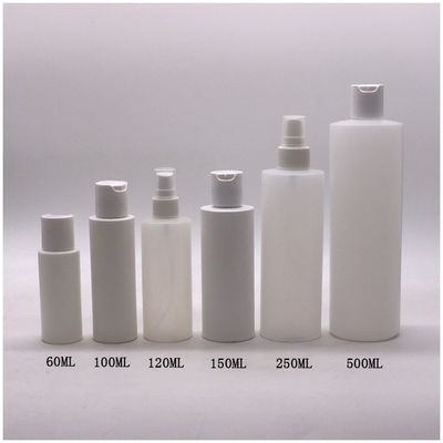 Botella de rociador de hombro plano de 100 ml de HDPE para rociar alcohol en grandes cantidades