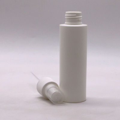 Botella de rociador de hombro plano de 100 ml de HDPE para rociar alcohol en grandes cantidades