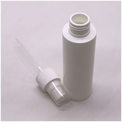 Botella de rociador de hombro plano de 100 ml de HDPE para rociar alcohol en grandes cantidades