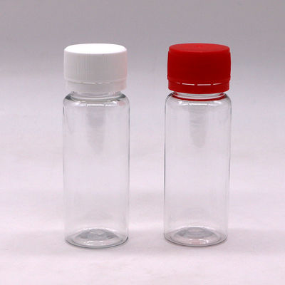 Otros medicamentos Botella de jarabe para la tos PET de 50 ml con color personalizable y tapa segura