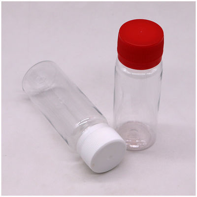 Otros medicamentos Botella de jarabe para la tos PET de 50 ml con color personalizable y tapa segura