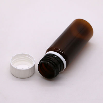 Otros medicamentos Botella de jarabe para la tos PET de 50 ml con color personalizable y tapa segura