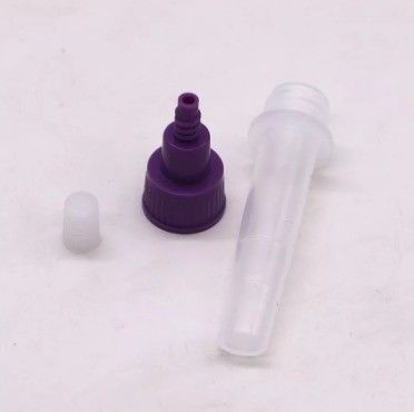 Tubos de muestras de plástico con tapa de tornillo pequeño de PP para etiquetado de laboratorio y extracción de ARN