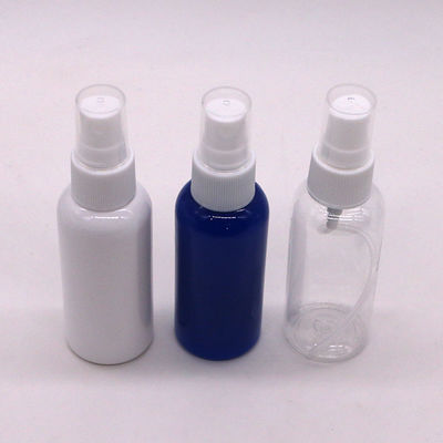 Botella de bomba de PET de 55 ml para botellas de plástico de pulverización Material de cuello de cuidado personal PET
