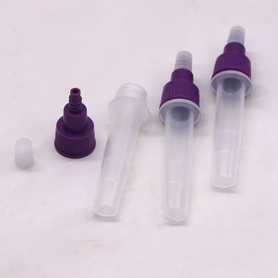 Tubos de muestras de plástico con tapa de tornillo pequeño de PP para etiquetado de laboratorio y extracción de ARN