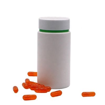 Capuchón de tornillo de plástico HDPE 175CC Botella de boca ancha para píldoras cápsulas tabletas medicina