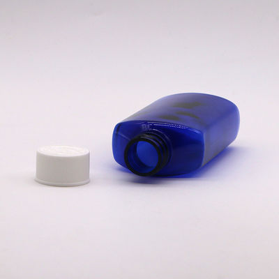 Material de base PET 120ML Cuadrado jarabe estéril para la tos botella de líquido oral tapa de seguridad para niños