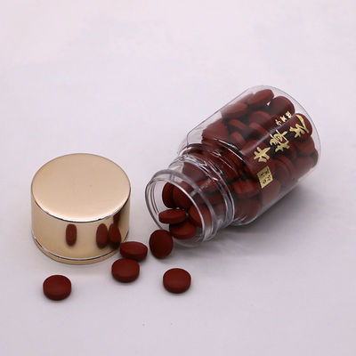 Muestras gratuitas de botellas de PET de 35 ml para envases de cápsulas y pastillas en botellas de plástico médico