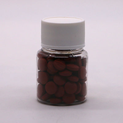 Muestras gratuitas de botellas de PET de 35 ml para envases de cápsulas y pastillas en botellas de plástico médico