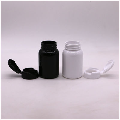 Botella vacía recargable de plástico medicinal PET de 3OZ 90ML para cápsulas y pastillas