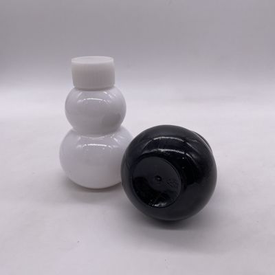 Botella de calabaza PET de 120 ml para productos sanitarios con tapa de tornillo de color personalizable y muestra gratuita